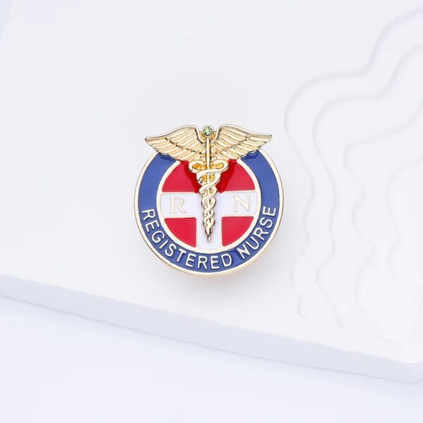 O1CN01eYCaVZ1g3RGXZf9iY_2217541994086-0-cib Wholesale RN First Aid Medical Star of Life Brooch Badge Accessories