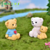 Wholesale Little Bear Family Series Cute Animal Micro Scenes Doll Accessories