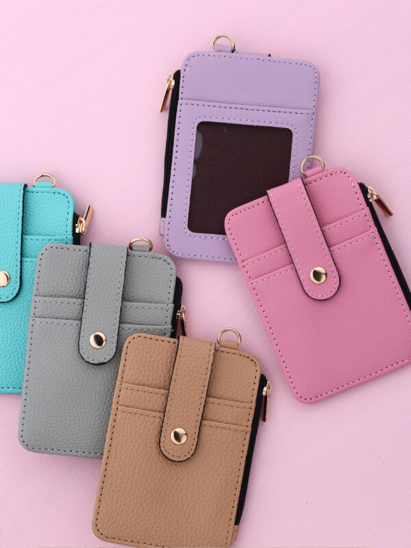 Wholesale Printed folded zipper style colorful floral coin purse