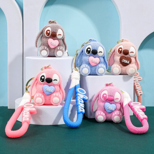 Wholesale Creative Cute Silicone Cartoon Keychains OLY Exclusive