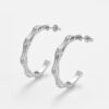 O1CN01ehgOqL2CgQrQ8l1QM_2220186478503-0-cib Wholesale Zirconia-set brushed bamboo-shaped earrings for women