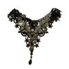 Wholesale Dark fringe exaggerated punk style necklace