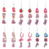 O1CN01ejsGZr1ZtvJrJG9CH_3833523253-0-cib Wholesale Valentine's Day pink heart-shaped rose fringed earrings