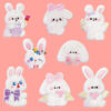Wholesale Cartoon Cute Rabbit Embroidered Fabric Patch