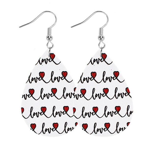 O1CN01ekXACs1xkoOVB3e5U_2220909206482-0-cib Wholesale Lover Water saving Drop shaped Love Red Lips Cute Pattern Acrylic Earrings