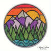O1CN01elV0ts1kzNr3RyBFC_1703404754-0-cib Wholesale Starry Sky Mountains Sunrise Embroidery DIY Patches