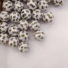 Wholesale 5pcs 20MM Acrylic Two-color Bee Print Beads
