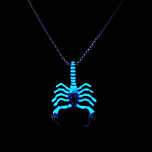 Stainless steel blue light