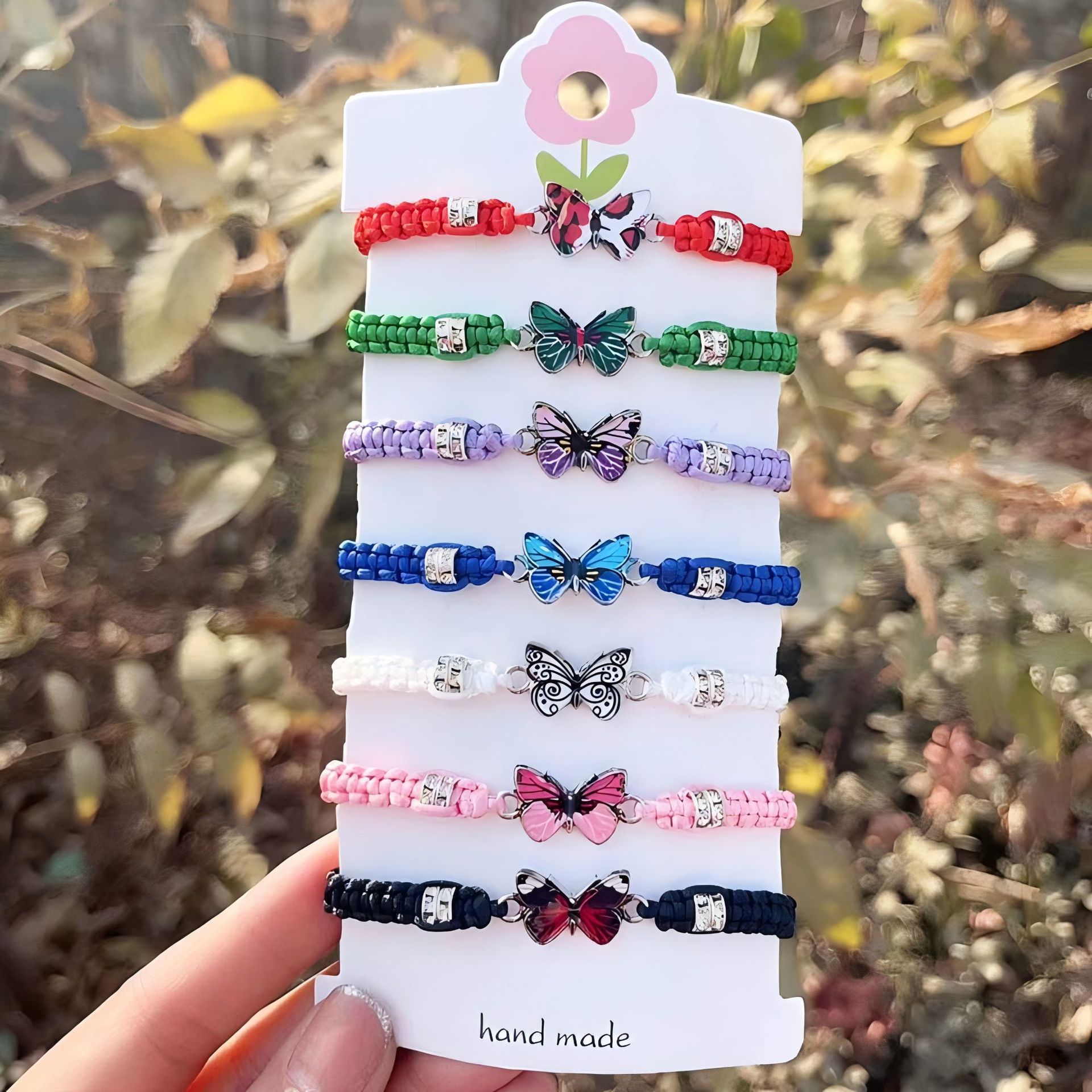 Wholesale Red Rope Flat Knot Valentine's Day Bracelet