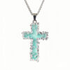 Wholesale Luminous cross necklace