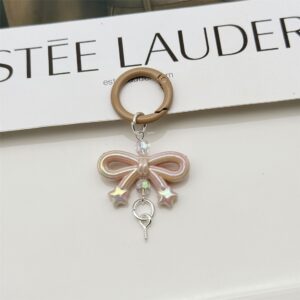 Light coffee-classic bow combination / High quality hanging spray + uv plating