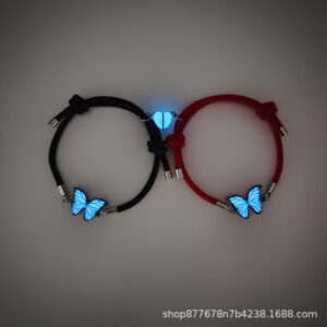 Black + red rope (luminous)