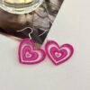 O1CN01evjpMV2D9HbE2zlV1_2216733868566-0-cib Wholesale Pink Heart Earrings Acrylic Flat Earrings Elegant Simple Ear Accessories