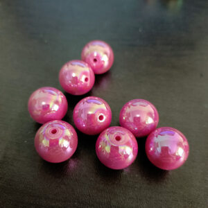 109 pink / 16mm/straight hole