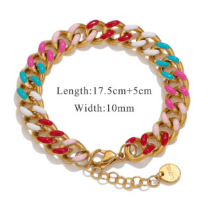 Grinding chain 10mm-gold