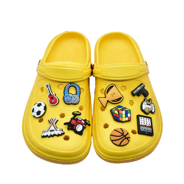 Wholesale DIY Detachable Croc Charms for Boys' Sports Series