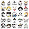 Wholesale 50 funny expression bag stickers funny fun creative colorful stickers OLY Exclusive