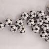 Wholesale 5pcs 20MM Football Printed Beads
