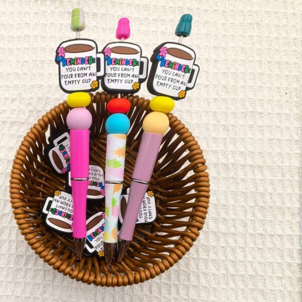 O1CN01f3BKto2FO3ivR6yAc_2216349148869-0-cib Wholesale 10pcs Coffee Letter Silicone DIY Loose Beads