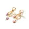 Wholesale Colorful Pearl Flower Keychain