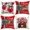 Wholesale Valentine's Day Set Pillowcase Arrangement Heart Bedside Cushion