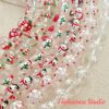Wholesale [christmas day] christmas series hand-painted beads diy handmade beaded material bracelet necklace jewelry loose beads aessories