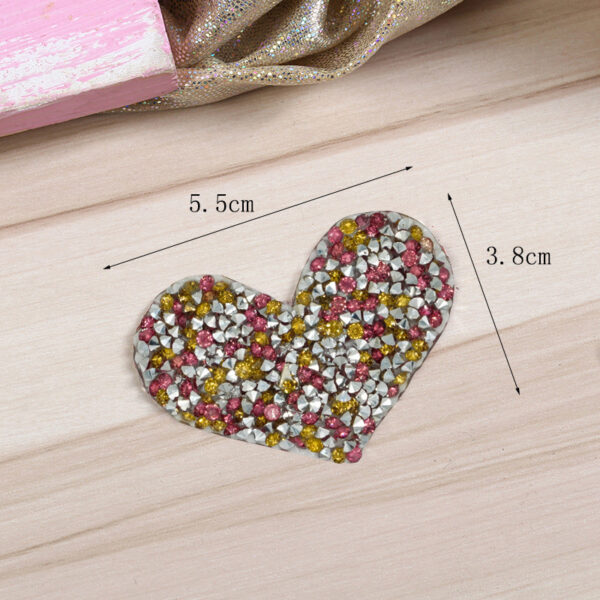 Wholesale Pink Love Water Diamond Embroidery DIY Patches