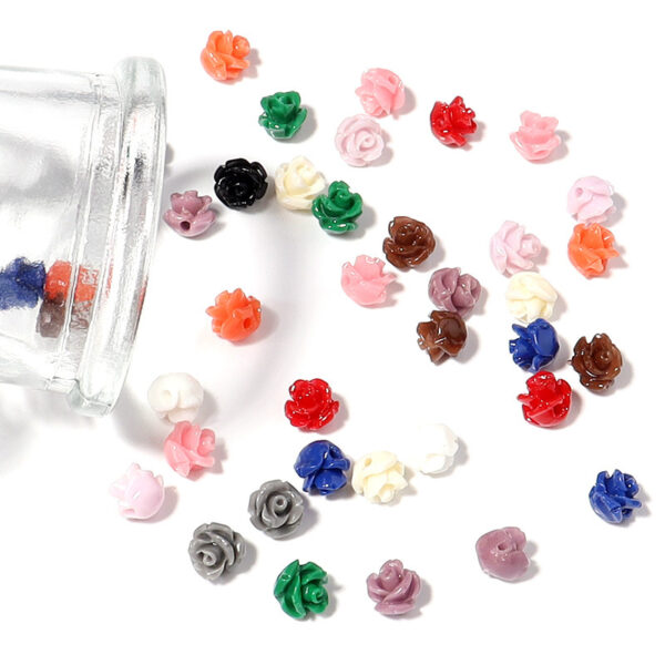 O1CN01fB2wLE2HlXHYdKQH1_2206784719191-0-cib Wholesale 30ps Colorful Lacquer Carving wder Pressed Stereo Beads