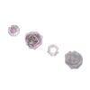 Wholesale Grass Butterfly Rose Sparkling Diamond Earring Set