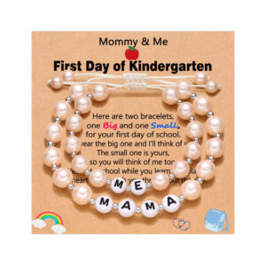 Light color beads+mama+garden card set