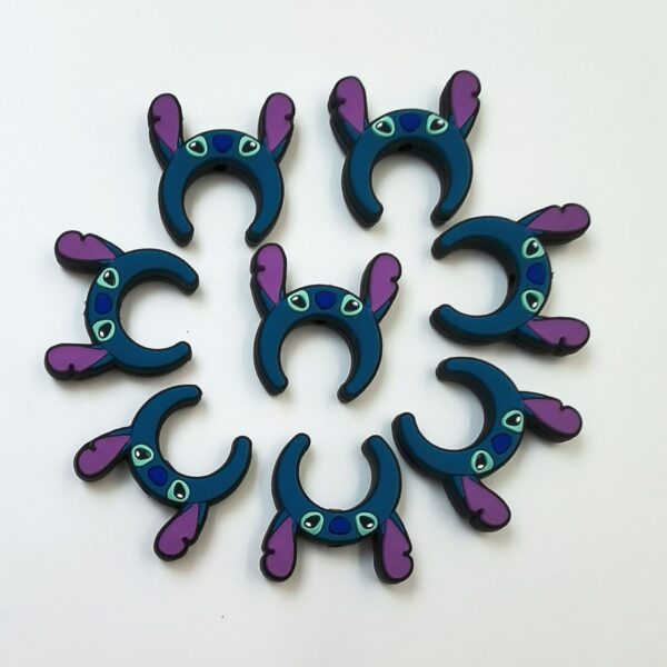 O1CN01fI8E7O2FO3g26uJ7g_2216349148869-0-cib Wholesale 10pcs Cartoon Creative Multifunctional Silicone Beads