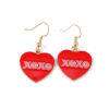 O1CN01fJ1vtI1vacJIGCzkb_2866776189-0-cib Wholesale Valentine's Day Series Red and Pink Heart Ear Hook Earrings
