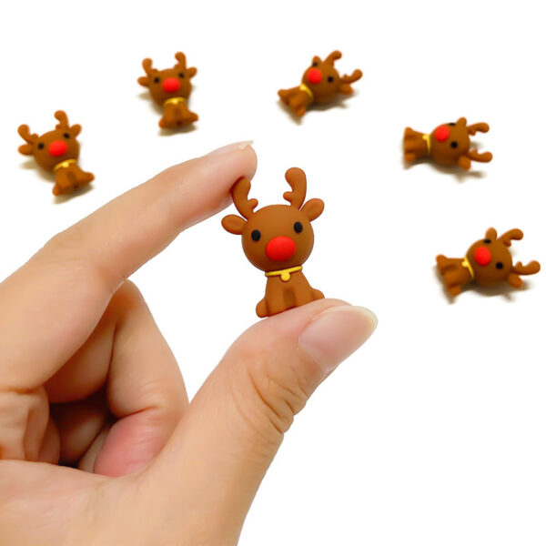 O1CN01fKbhYN1mHzggXUjqm_2220494344930-0-cib Wholesale Christmas Cute Stereo Mini Elk Creative Focal Beads