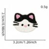 Wholesale Cute cartoon animal cat dog embroidery DIY Patches