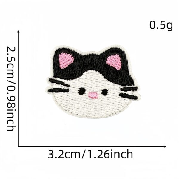 Wholesale Cute cartoon animal cat dog embroidery DIY Patches