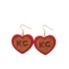 Wholesale Valentine's Day sweet love earrings earrings peach heart earrings jewelry ladies