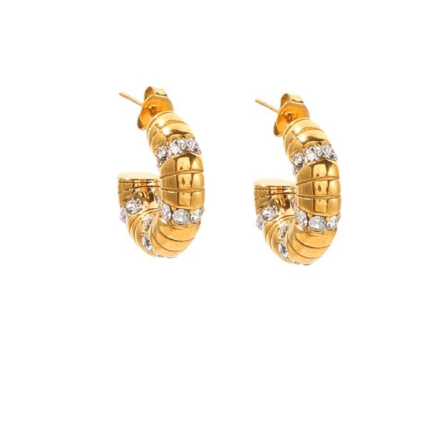 O1CN01fPwGJN1nmy4pvHv0f_2217967715133-0-cib Wholesale Titanium Alloy Gold-Colored Earrings Luxury Style
