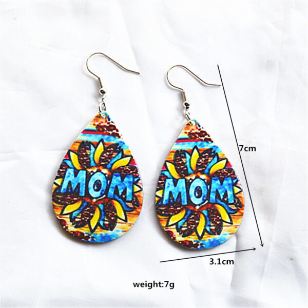 O1CN01fRgrlN1MXrMM7TSJc_3284551445-0-cib Wholesale Mother's Day Earrings Creative Dog Mom Water Drop Shape Acrylic Earrings