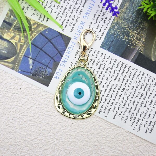 Wholesale Devil's Eye Hand Bag Pendant Blue Eye Keychain