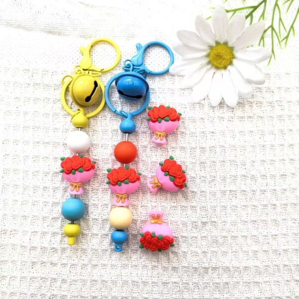 O1CN01fTXCMH2FO3i3iFEIm_2216349148869-0-cib Wholesale 10pcs 3D Three-dimensional Valentine's Day Flower Silicone Beads