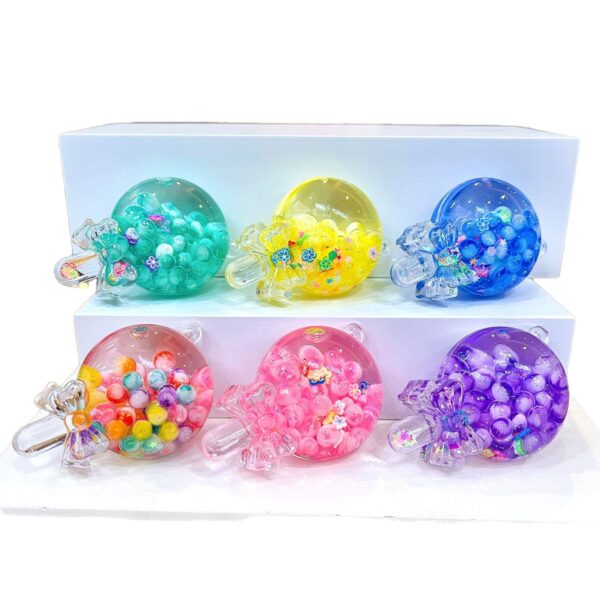 Wholesale Acrylic Cheese Stick Lava Bottle Keychain