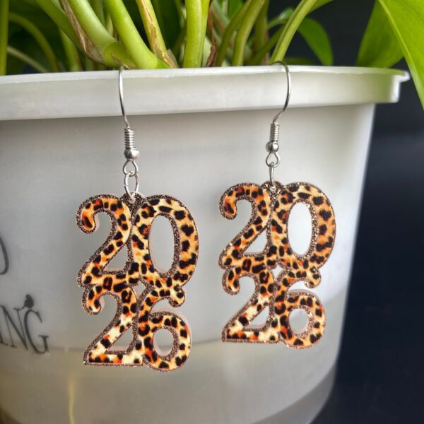 Wholesale 2026 Acrylic Digital Earrings
