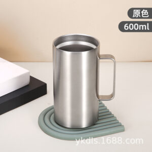 20oz natural stainless steel insulated mug (without lid) / 12oz or 360ml.20oz or 600ml