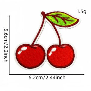 Red series cloth stickers 12 #