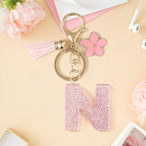 Pink n keychain