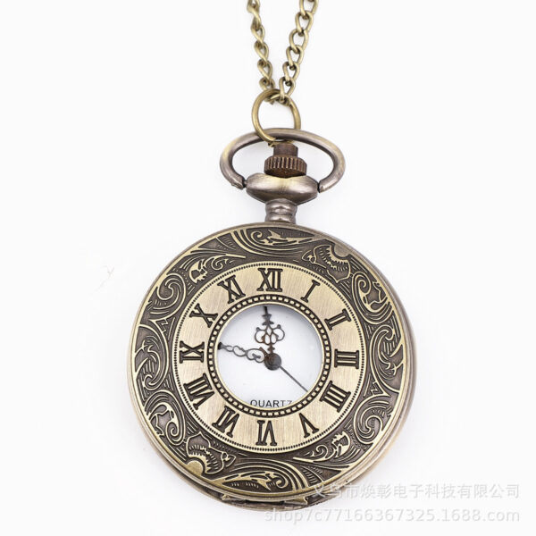Wholesale Vintage carved hollow pocket watch