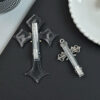 Wholesale Y2K Hairpin Skull Alloy Cross Hairpin Sweet Cool Side Clip Lolita Accessories