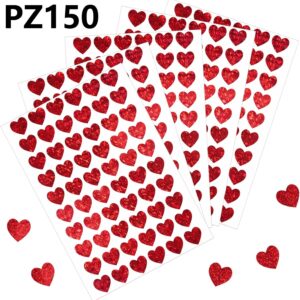 Wholesale Heart Stickers Kids Glitter Love Stickers