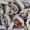 O1CN01fhDv611HgUnMTmYAX_2216860830787-0-cib Wholesale Double-sided printed cartoon girl gro/boy gro oval flat bead heart open-hole beaded DIY jewelry aessories