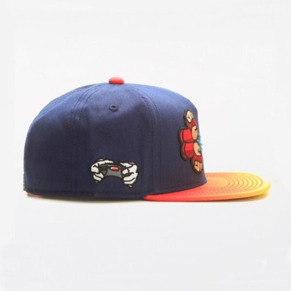 Wholesale Embroidered street dance letter cartoon baseball cap